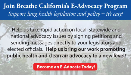 Become a Breathe California E-Advocate